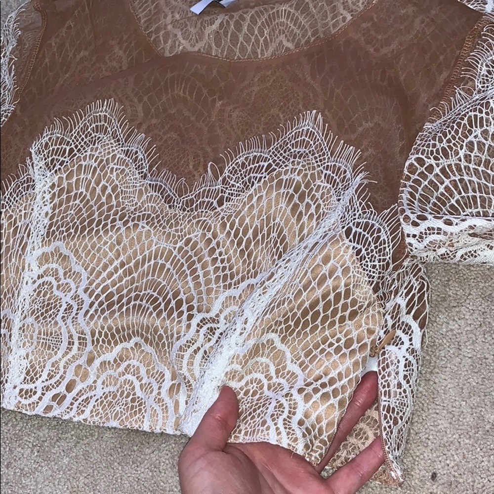 Tobi Mesh Lace Crop Top only (For Love & Lemons inspired) - Picture 5 of 5